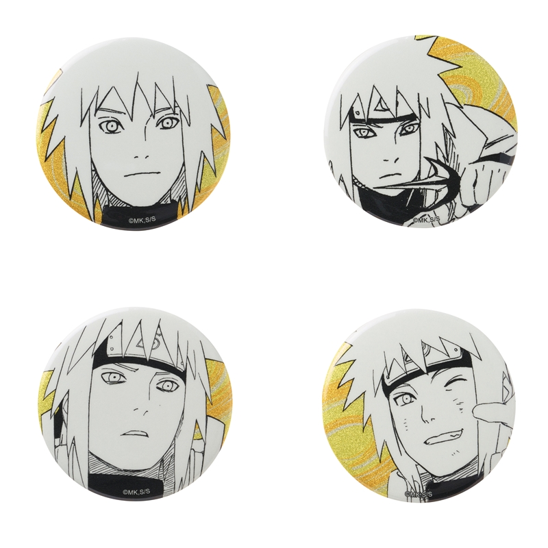 NARUTO－ナルト－』缶バッジ4個セット EMOTIONS 波風