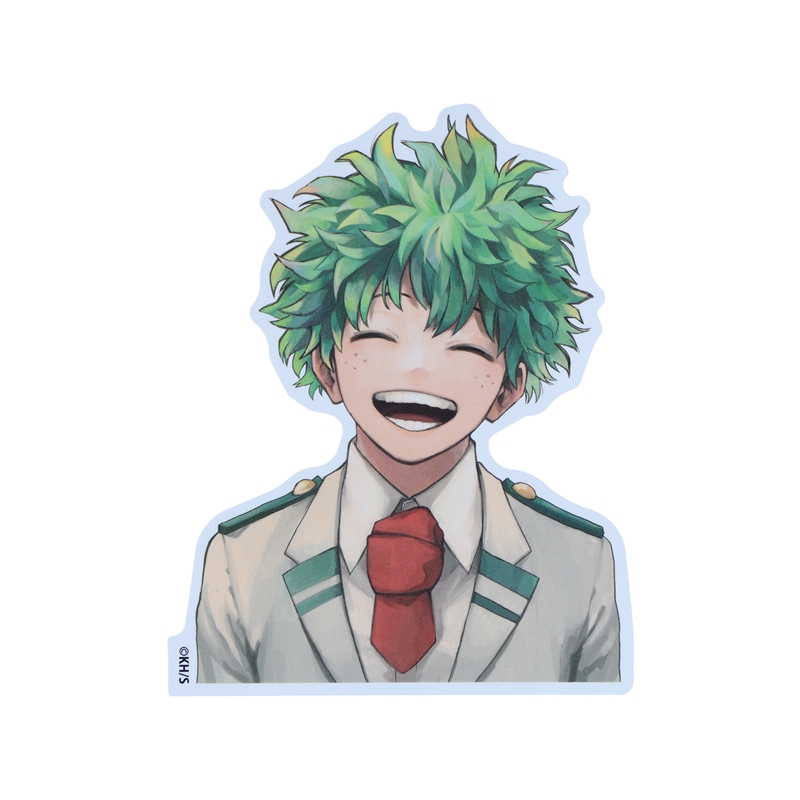 僕のヒーローアカデミア』ダイカットステッカー 緑谷出久 ジャンプ