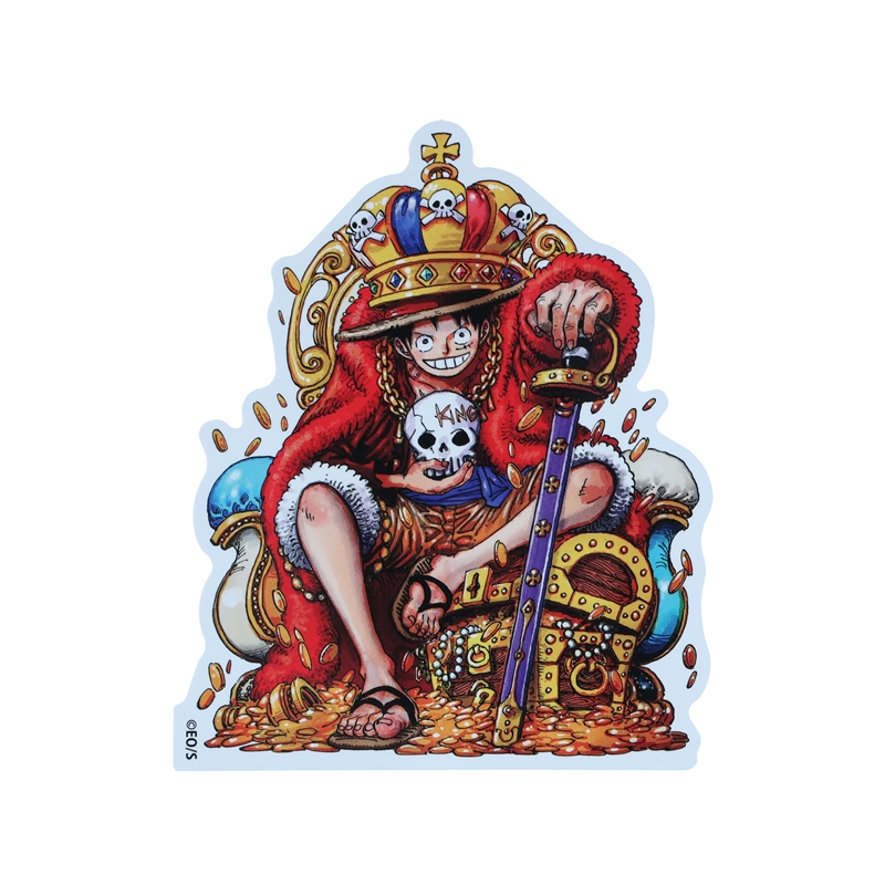 ONE PIECE』ダイカットステッカー ルフィ 2023年WJ25