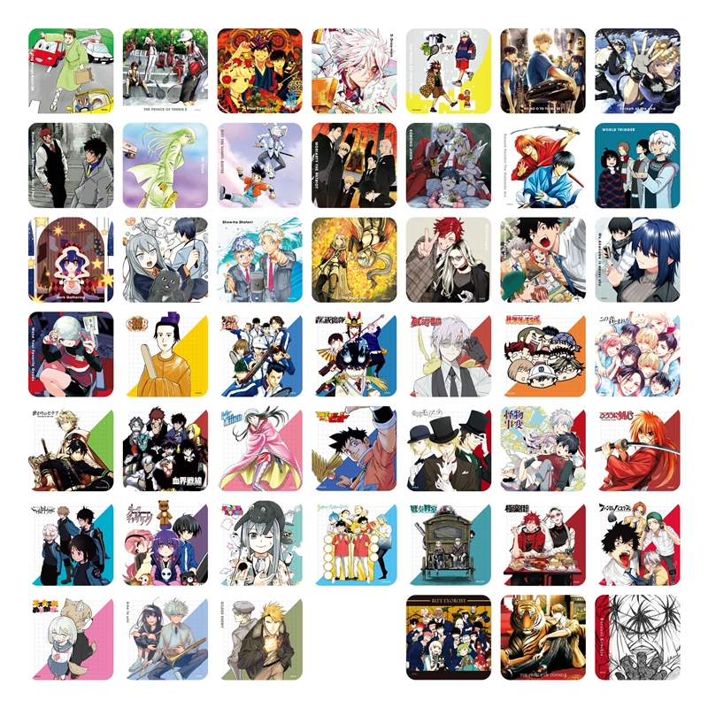 ジャンプSQ．」アートコースター 第1弾 全種セット （全45種