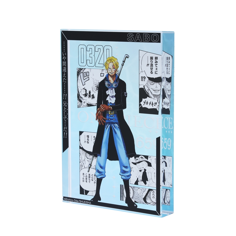 ONE PIECE』アクリルブロック “HEROES” サボ BF1