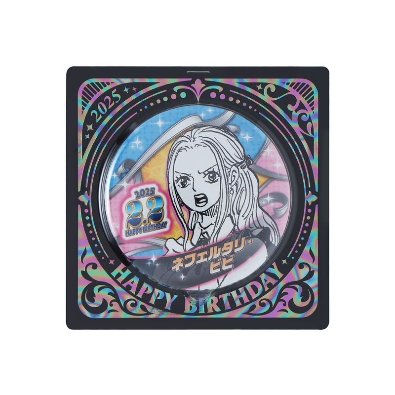 ONE PIECE』バースデイ缶バッジ ネフェルタリ・ビビ BE1