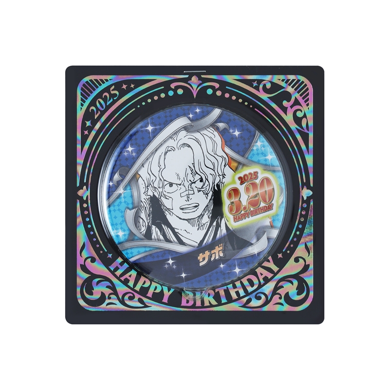 ONE PIECE』バースデイ缶バッジ サボ BE1: アクセサリー類