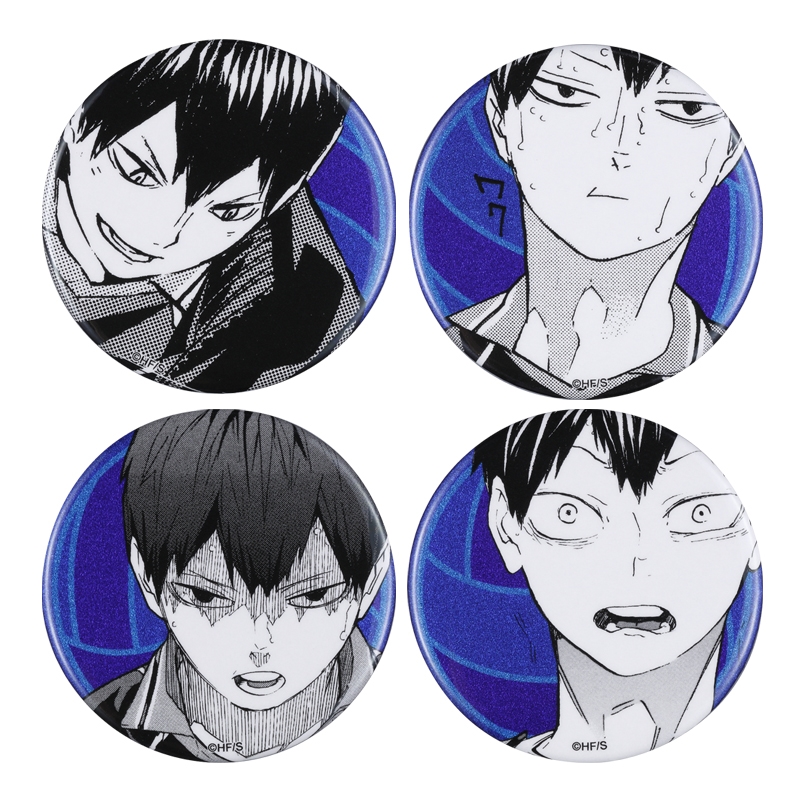 ハイキュー！！』缶バッジ4個セット EMOTIONS 影山飛雄