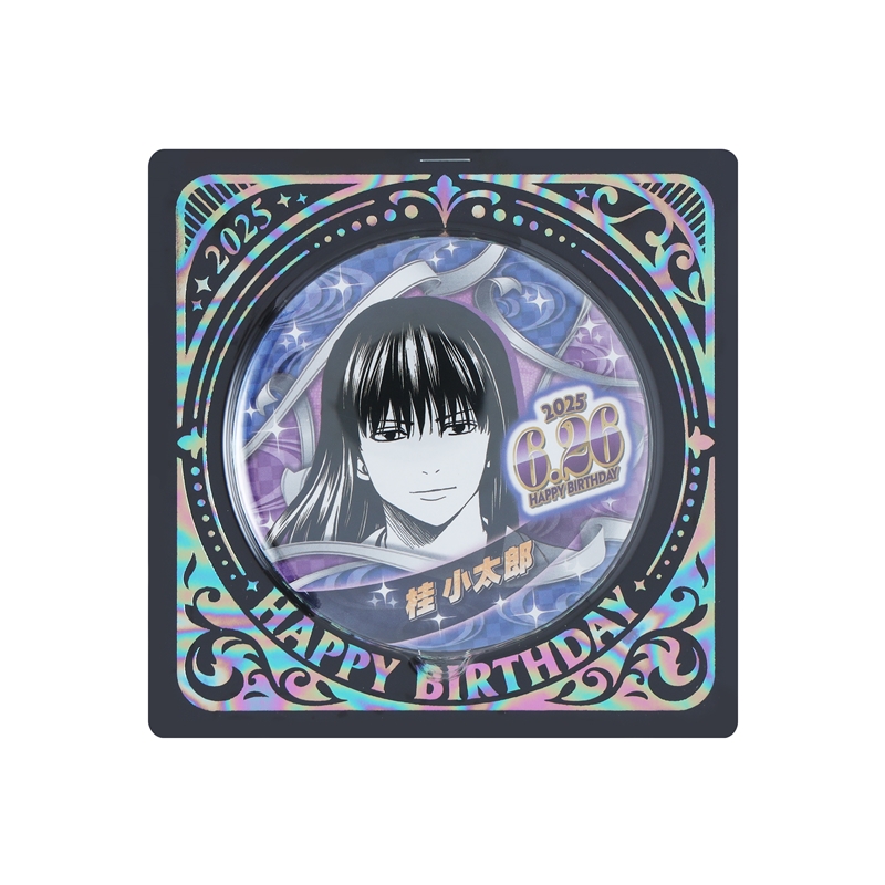 希少】 銀魂 桂小太郎 ヅラ子 缶バッジ J-WORLD 希少】 銀魂 桂小太郎