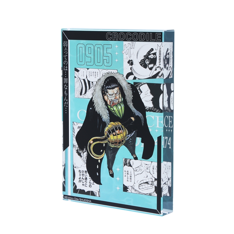 ONE PIECE』アクリルブロック “HEROES” クロコダイル