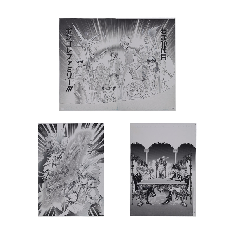 家庭教師ヒットマンREBORN！』複製原稿4枚セット ボンゴレ