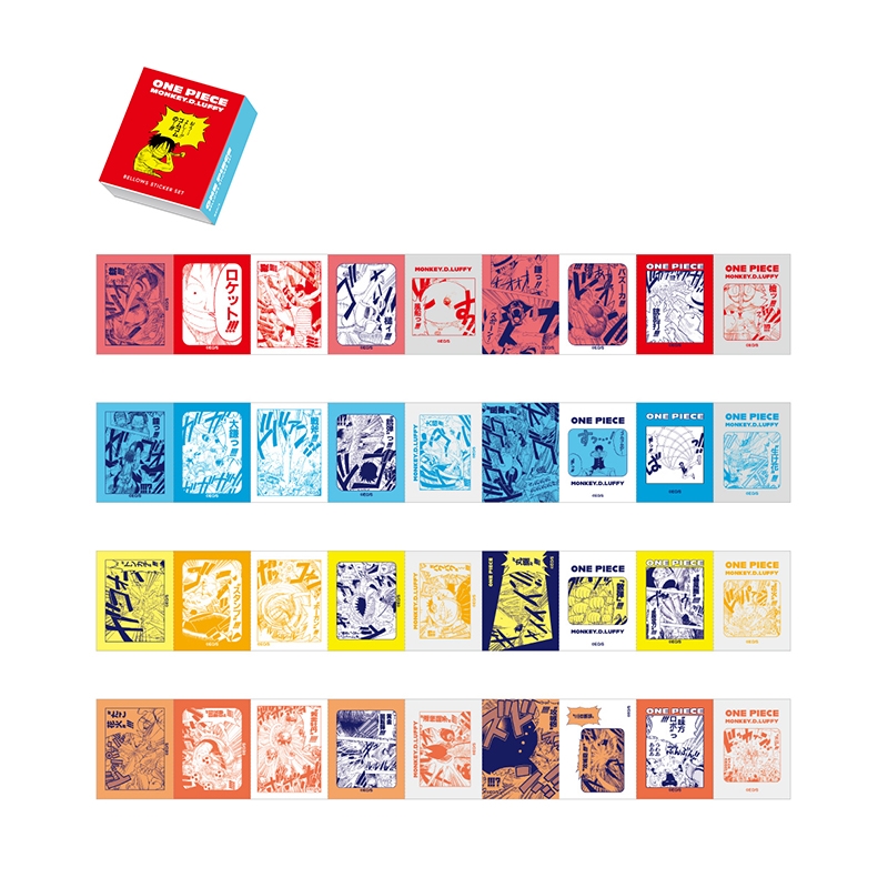 ONE PIECE』ベローズステッカーセット 第1弾 BE4－JS
