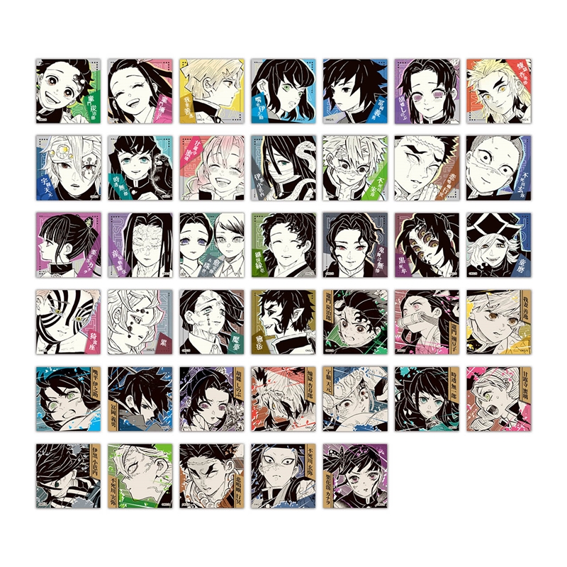 鬼滅の刃』スクエアステッカーコレクション 第1弾 （全40種