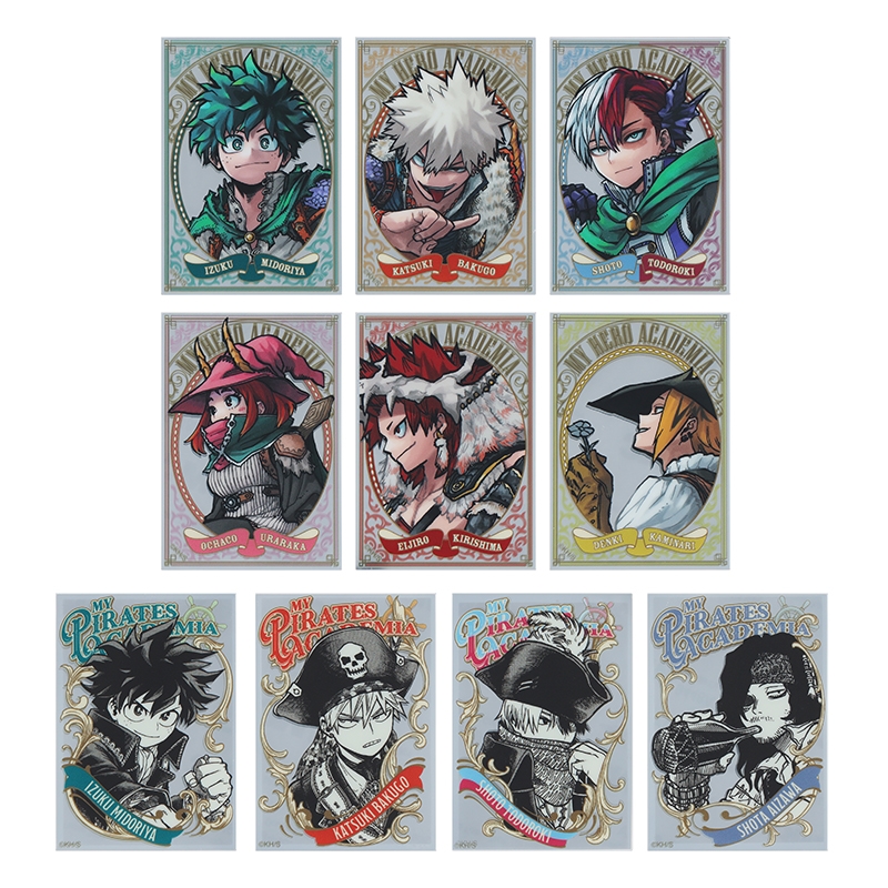 僕のヒーローアカデミア』パブミラー風アクリルステッカーコレクション