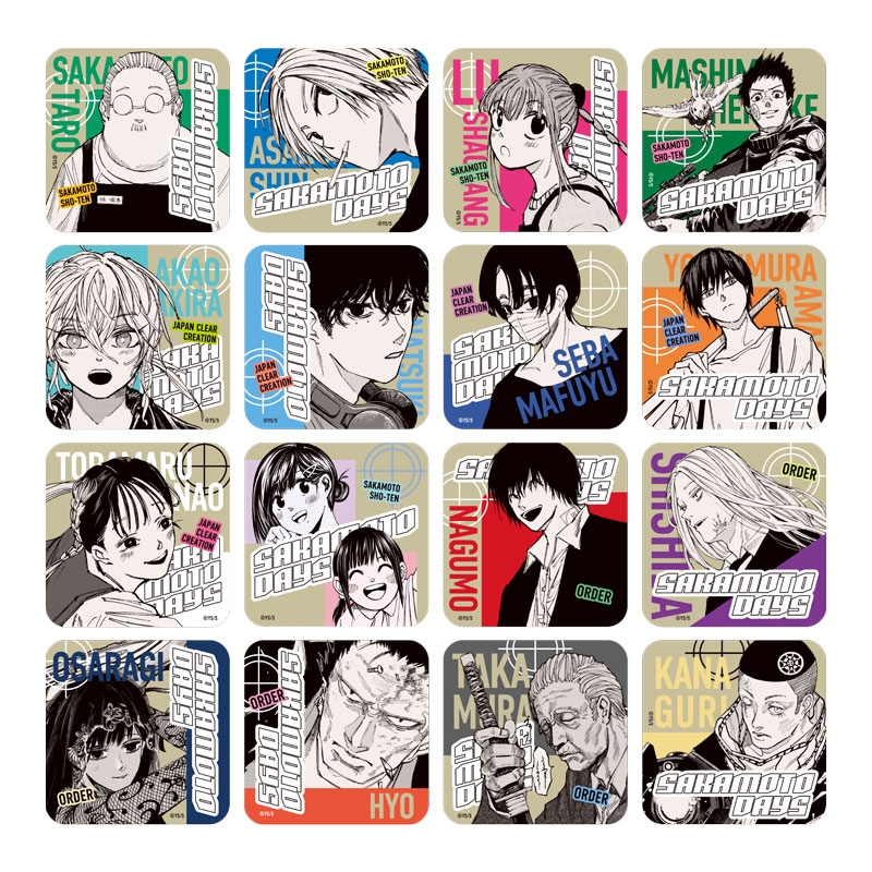 SAKAMOTO DAYS』アートコースター 第1弾 全種セット （全