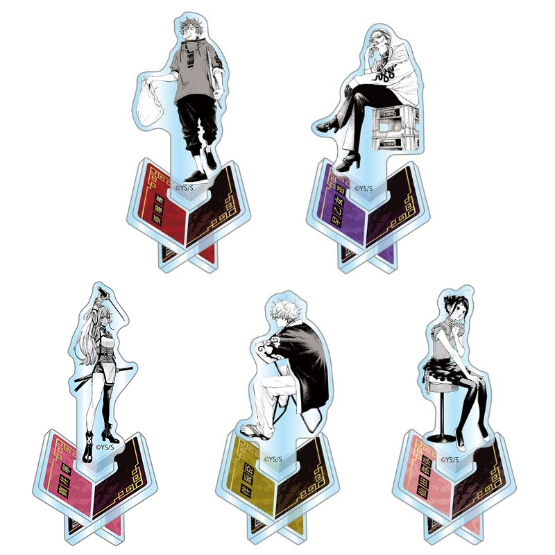 JCS限定 『極楽街』アクリル“X”フィギュアコレクション 第1弾 全