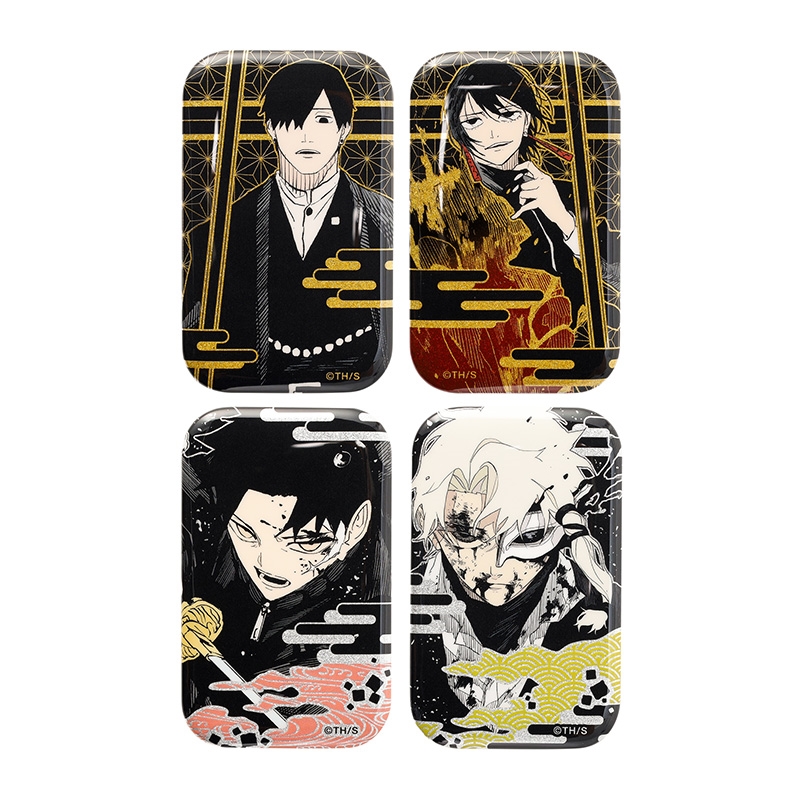 カグラバチ』蒔絵風スクエア缶バッジコレクション 第1弾 （全12種