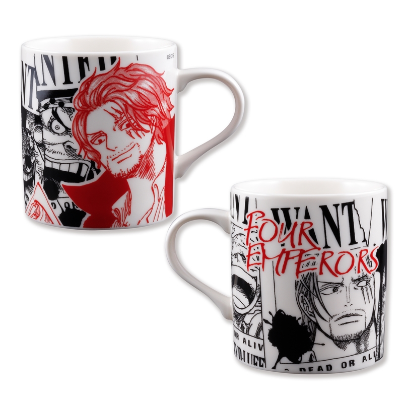 ONE PIECE』四皇のマグカップ4個セット BC3: 食器類