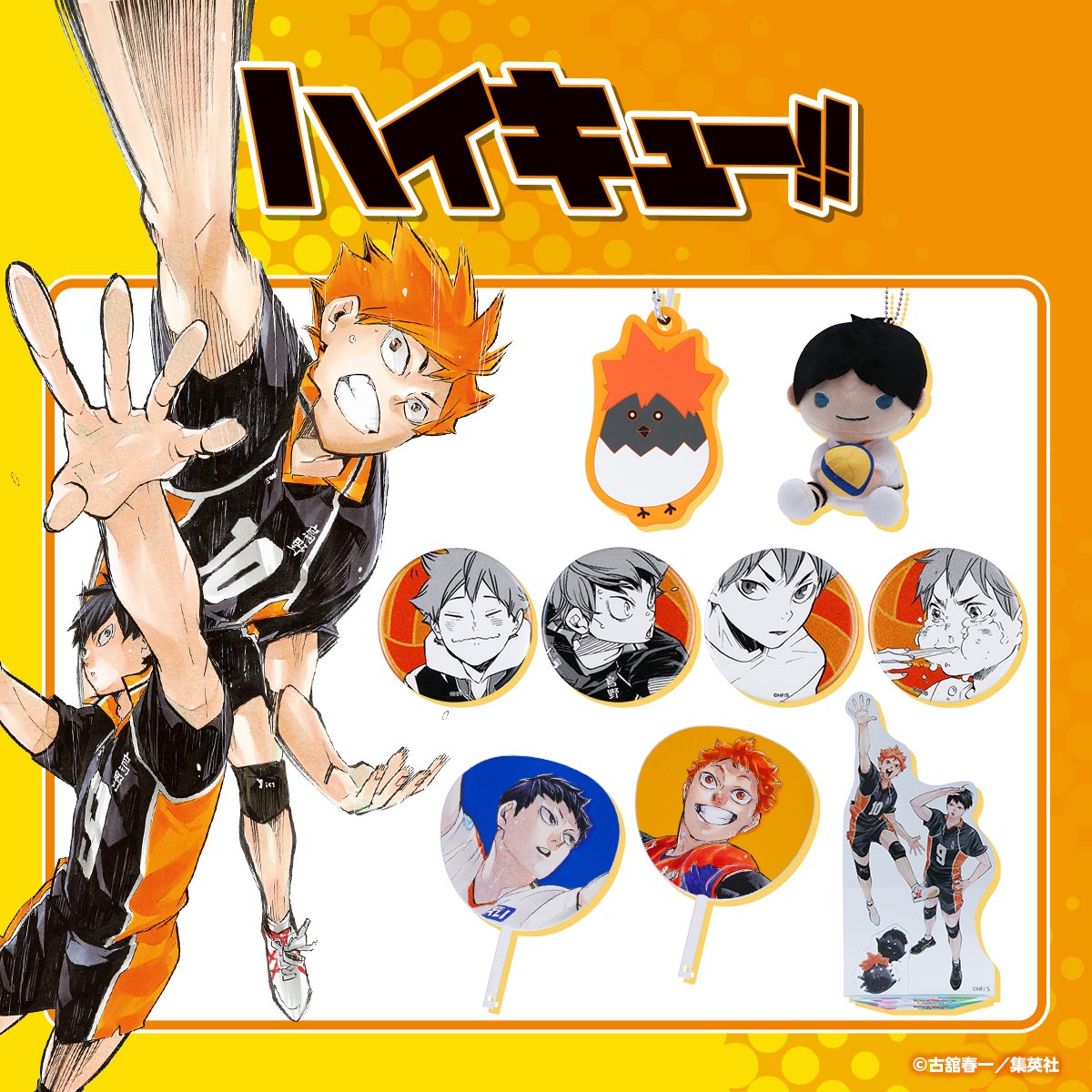 作品名/は行/ハイキュー!!|集英社ジャンプキャラクターズストア