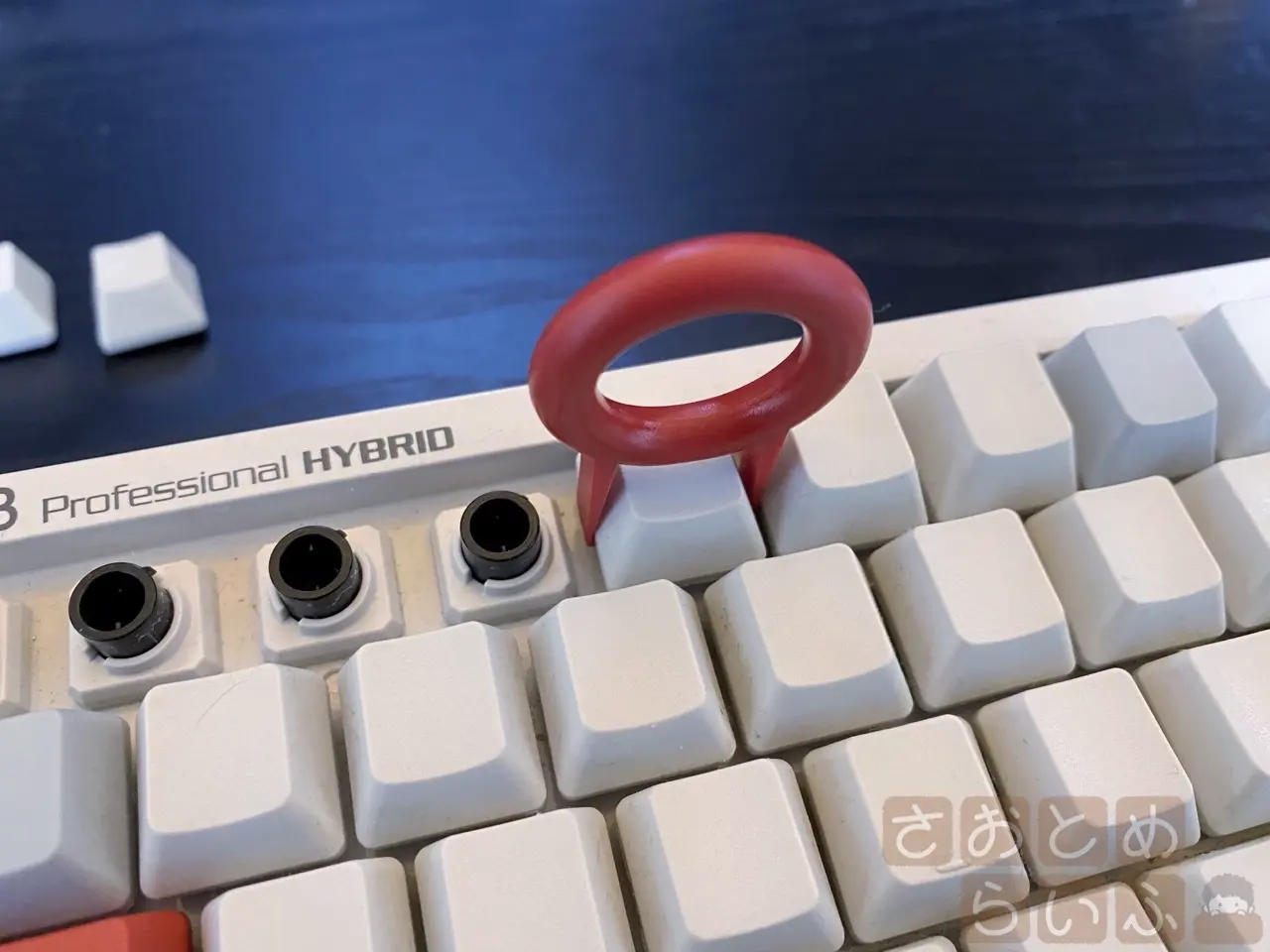 HHKBのラバードームをDESKEYSの「DES-DOMES BKE Tactile」に交換して