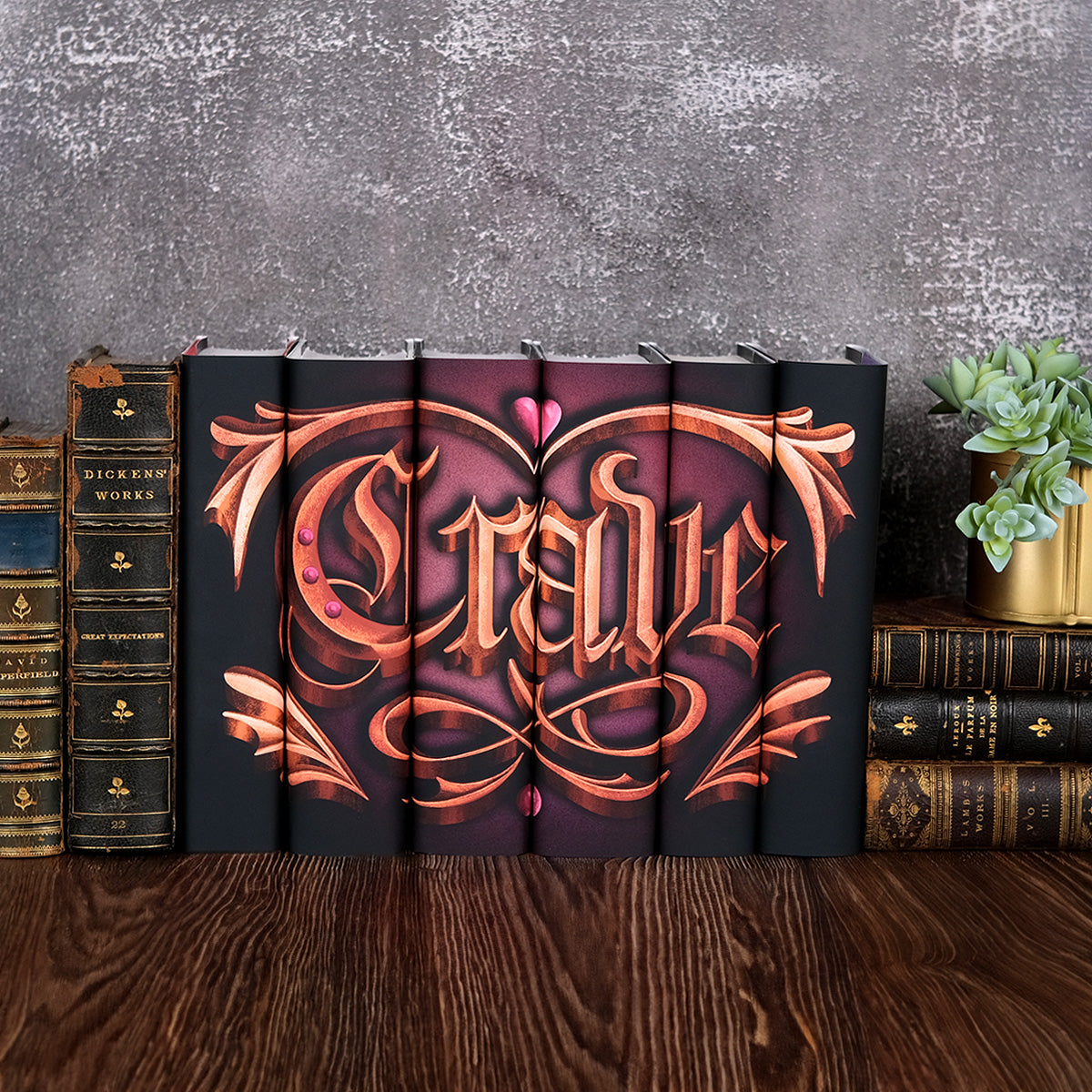 Crave Series Custom Dust Jackets: Tracy Wolff