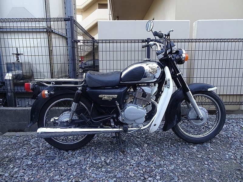 CD125Tベンリィ(CD125T-1400)☆ エンジン始動確認済み レストアベース