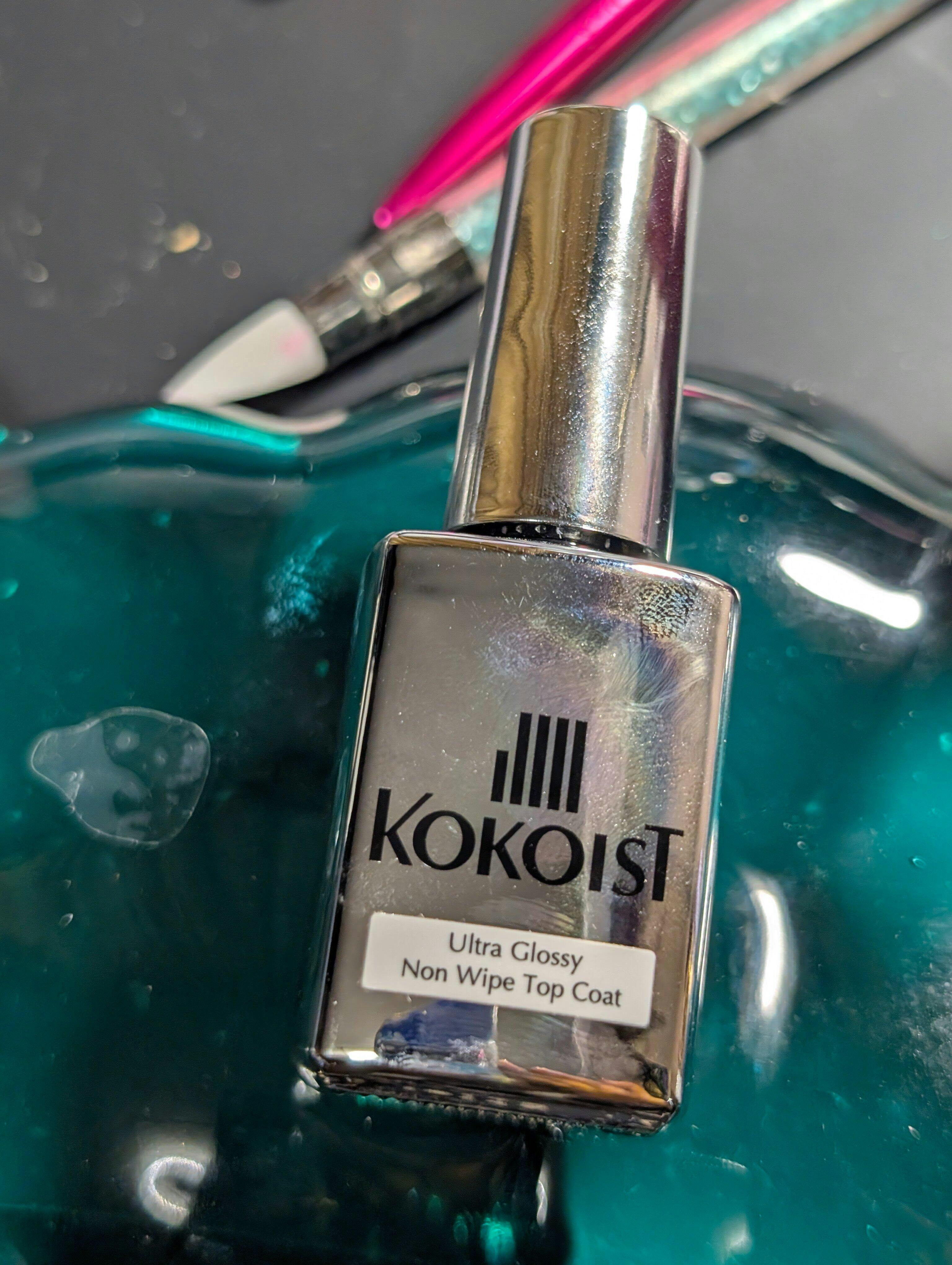 Kokoist Ultra Glossy Non-Wipe Top Coat Gel 15ml