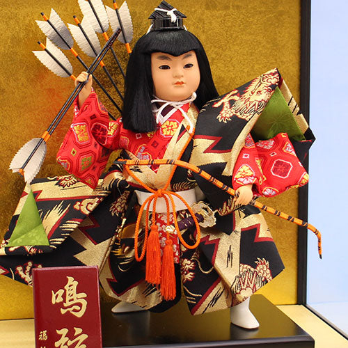99五月人形ケース飾り 6号鳴弦 – 寿鳳人形の東芸
