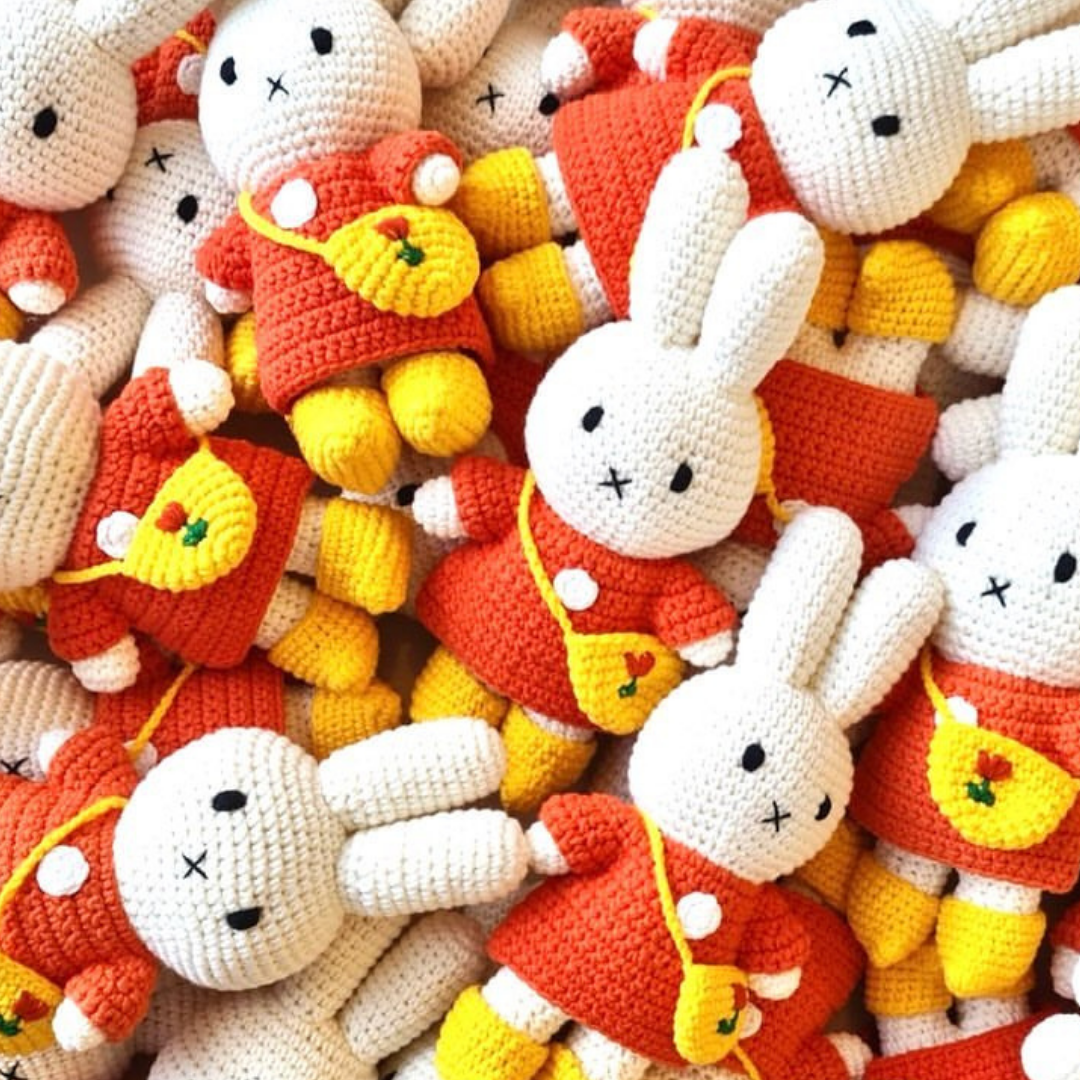 Miffy Tulip Bag Plush Doll | Just Dutch – Just Dutch US Official Site
