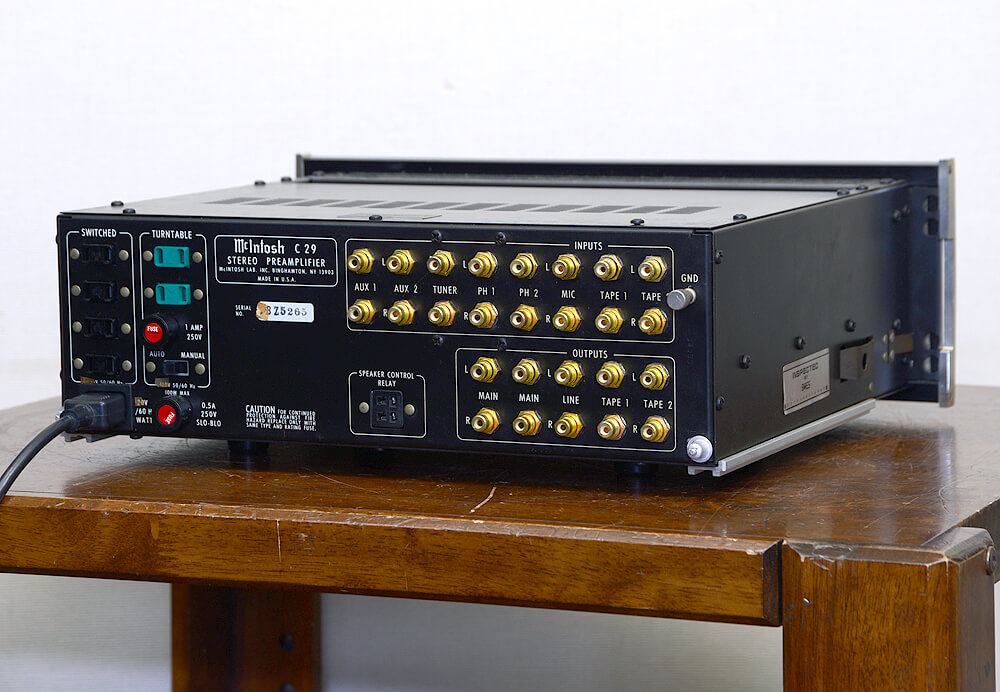McIntosh C29 コントロールアンプ / 札幌の中古オーディオ・レコード