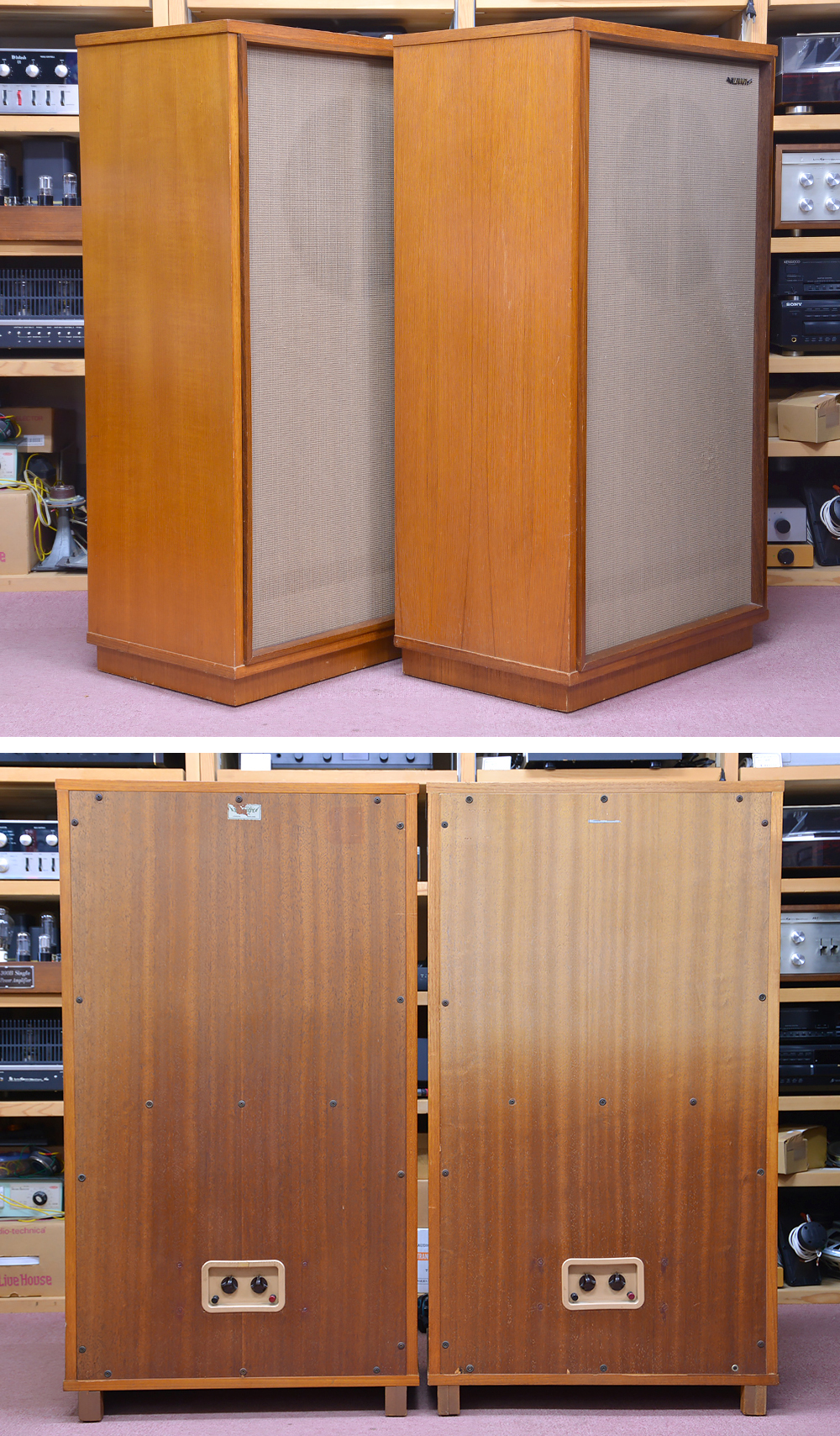 TANNOY Rectangular York Monitor Gold