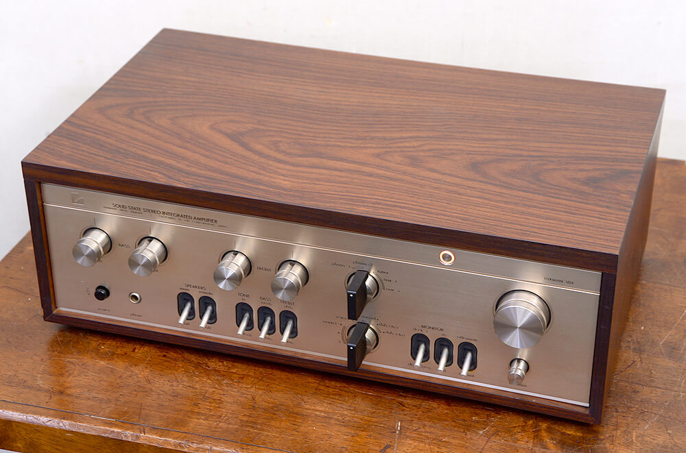 LUXMAN L‑504 プリメインアンプ 元箱付き 名機 ビンテージ LUXMAN L