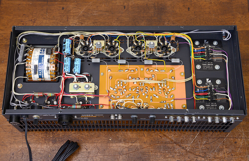 LUXKIT A3500 真空管パワーアンプ / 札幌の中古オーディオ・レコード