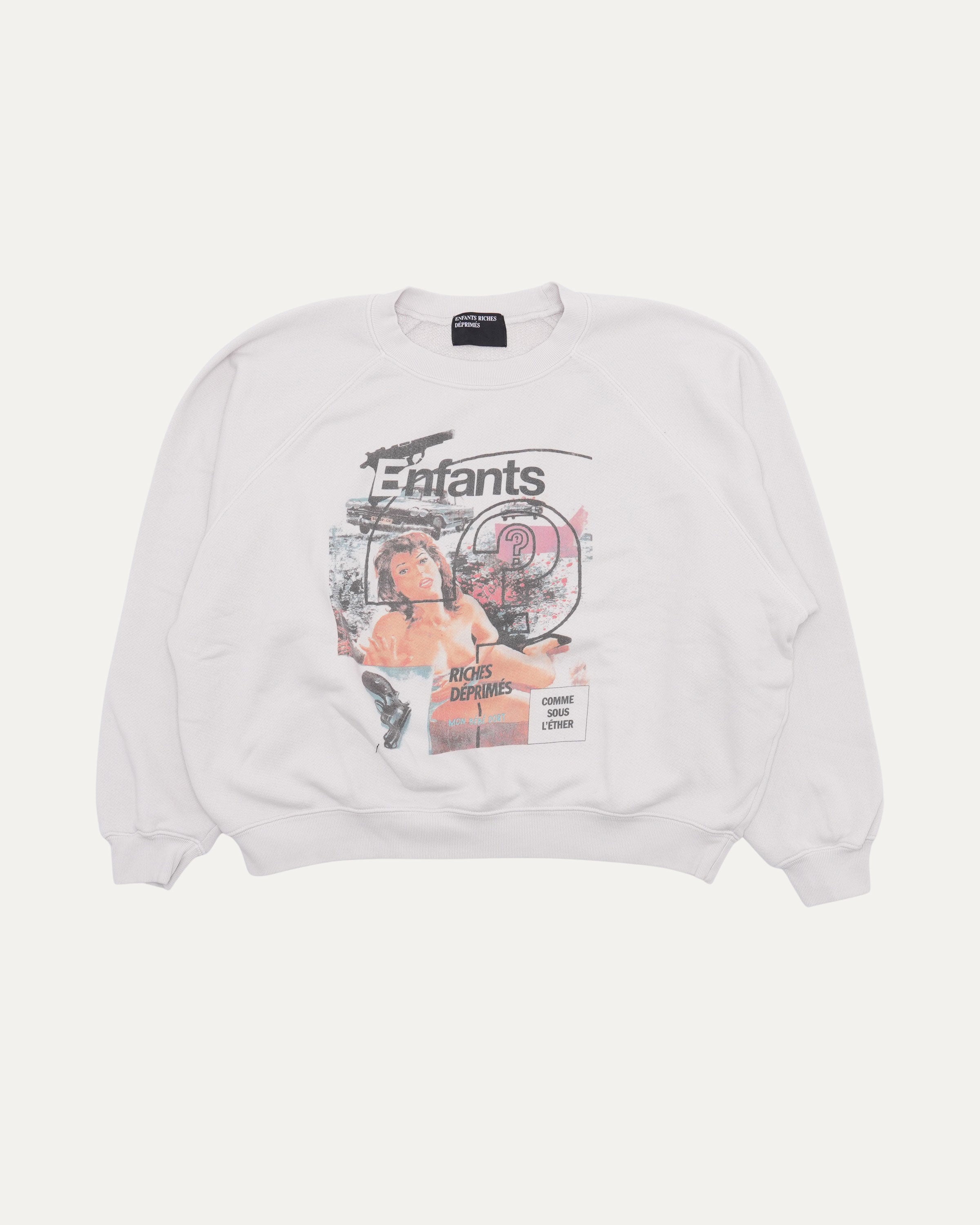 Enfants Riches Deprimes Thrilling Raglan Crewneck Sweatshirt