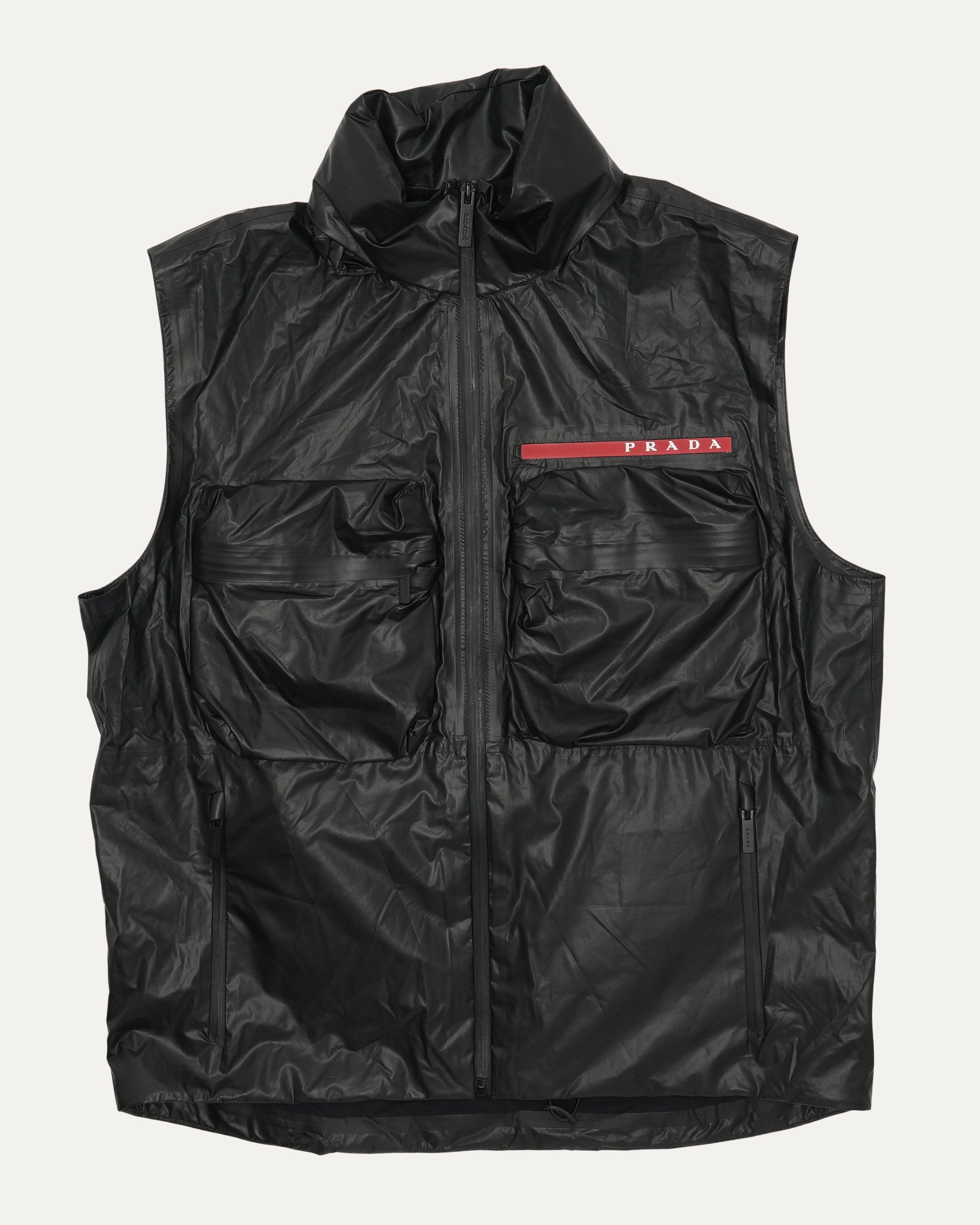 Prada Linea Rossa Nylon Vest – Justin Reed
