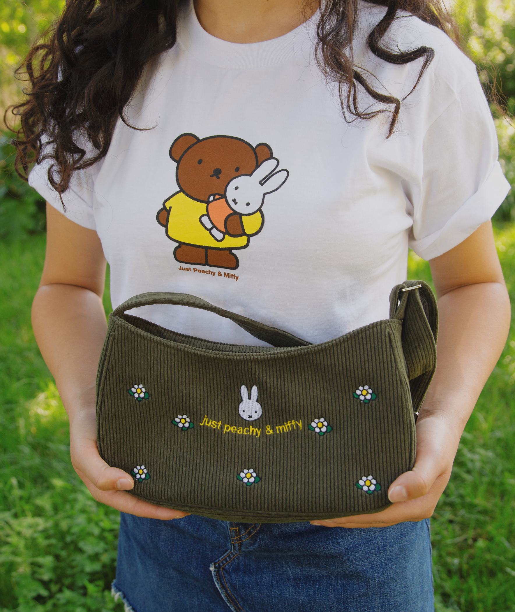 Green Miffy Shoulder Bag – Just Peachy