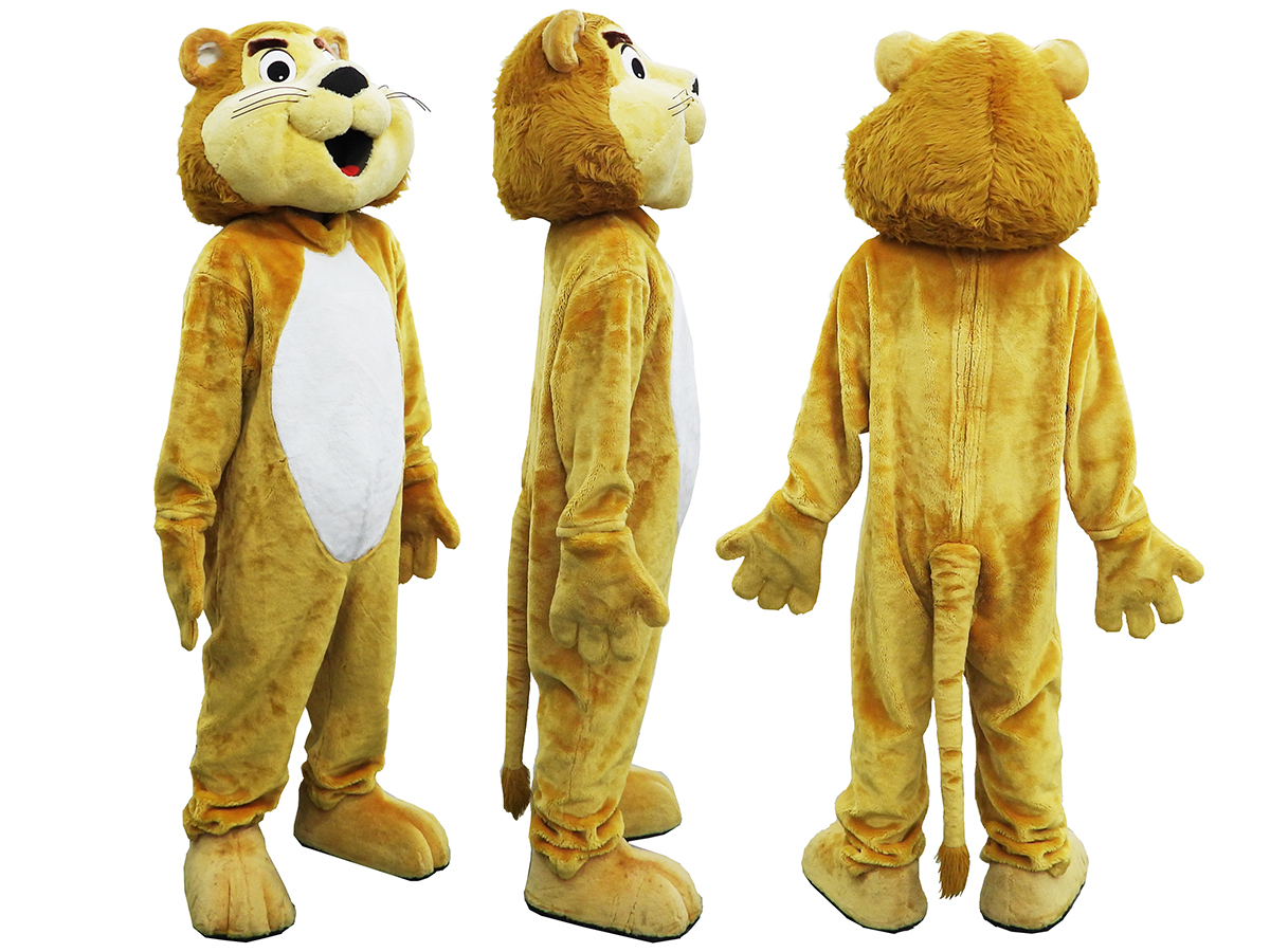 DX動物着ぐるみ・ライオン | DX動物着ぐるみのレンタル | ジャスト
