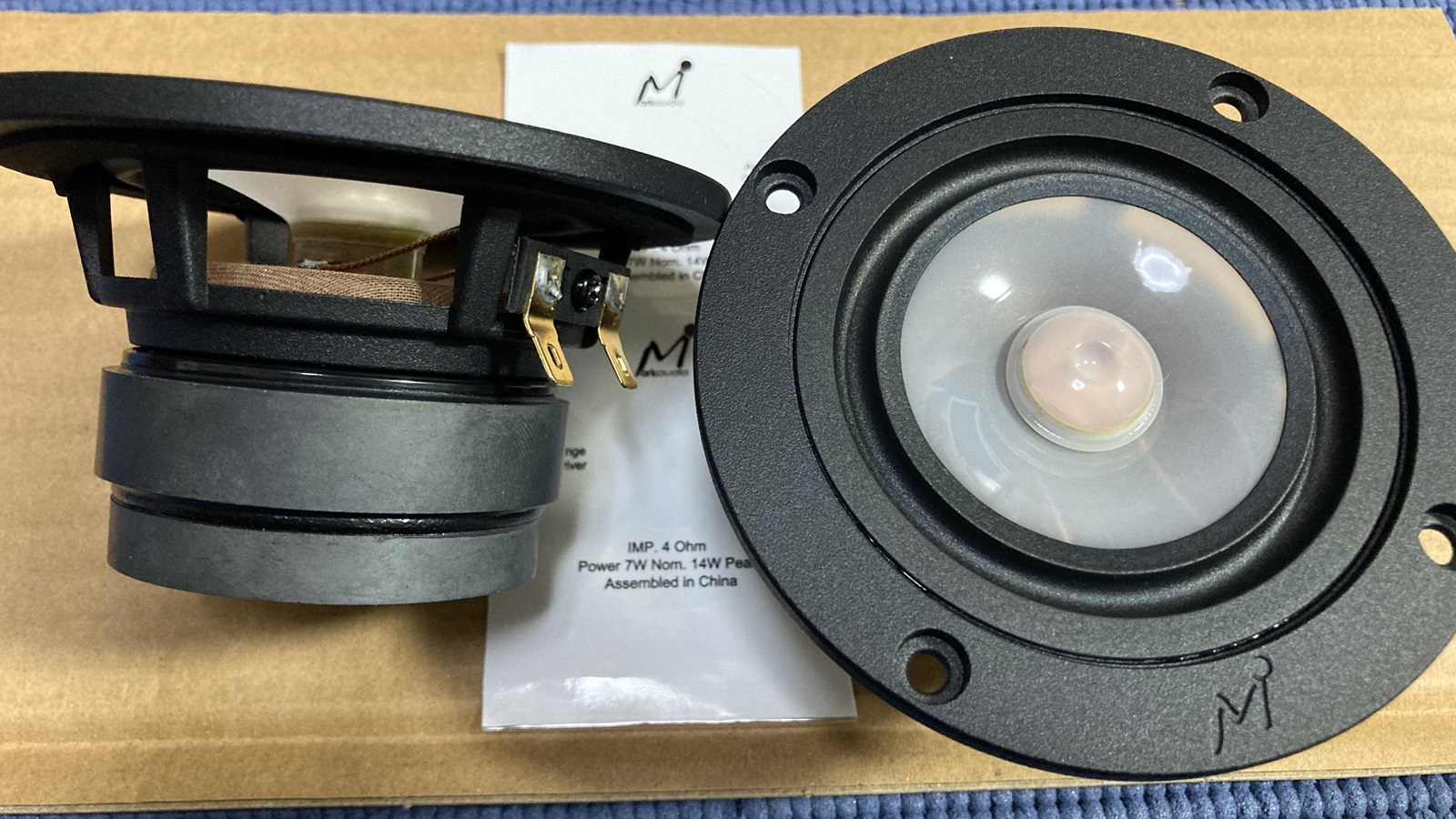 Alpair5G 革新的なガラスコーンのユニットがマークオーディオから販売