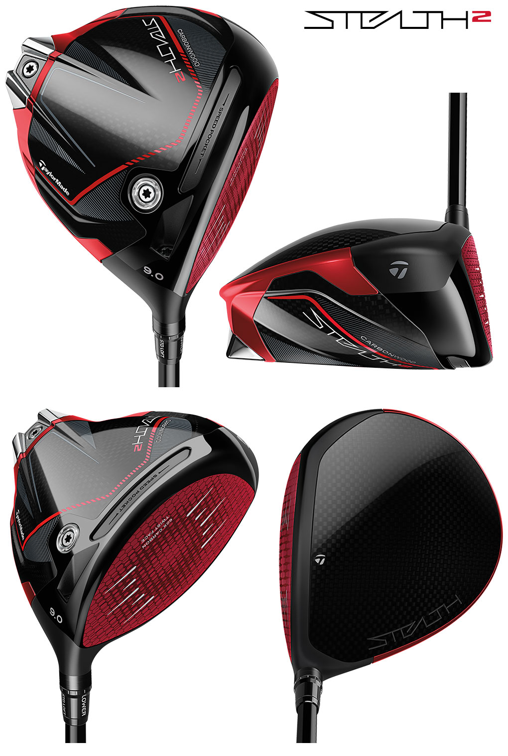 テーラーメイド STEALTH2 ステルス2 ドライバー メンズ 右用 Tour AD