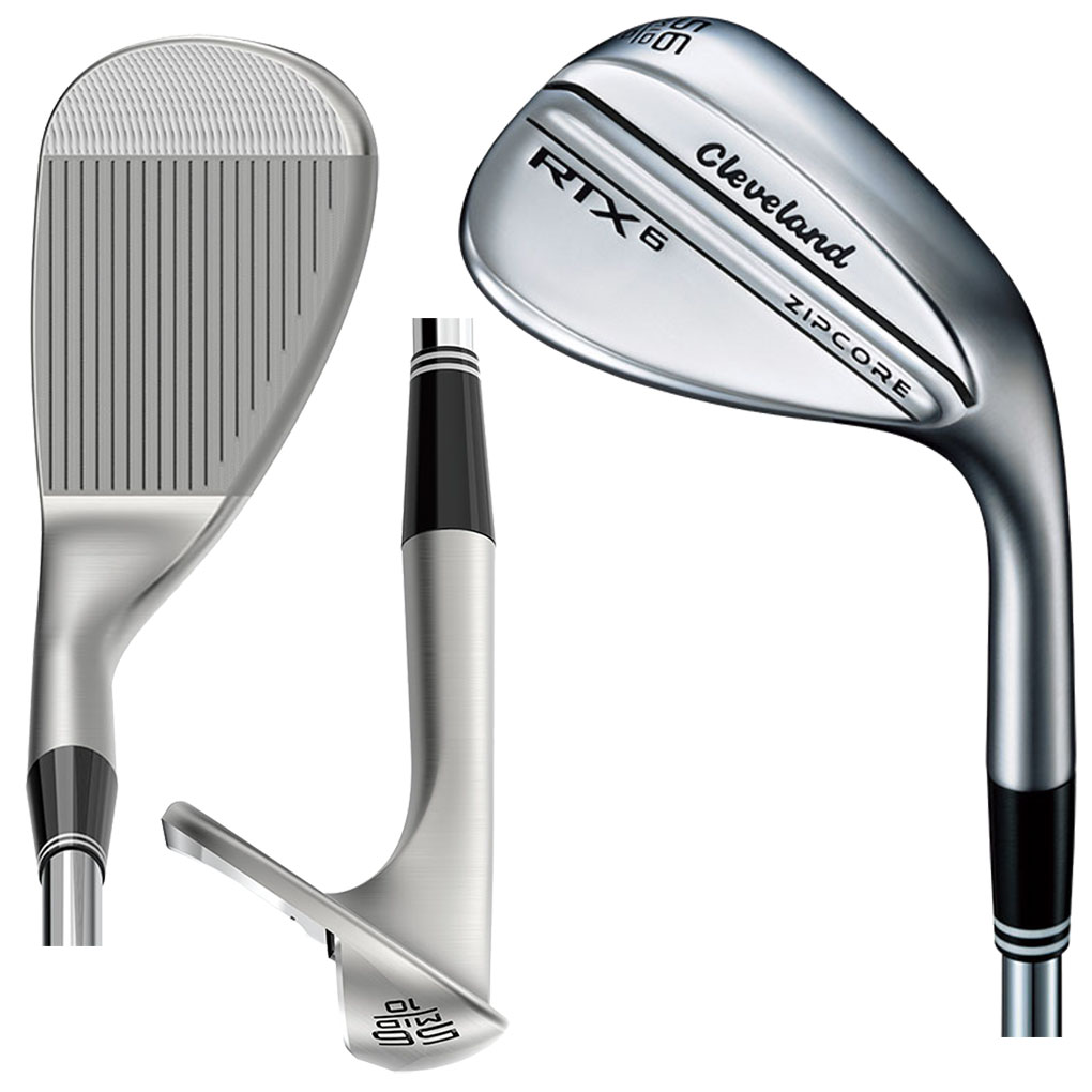 毎日発送】クリーブランド RTX 6 ZIPCORE ツアーサテン ウエッジ