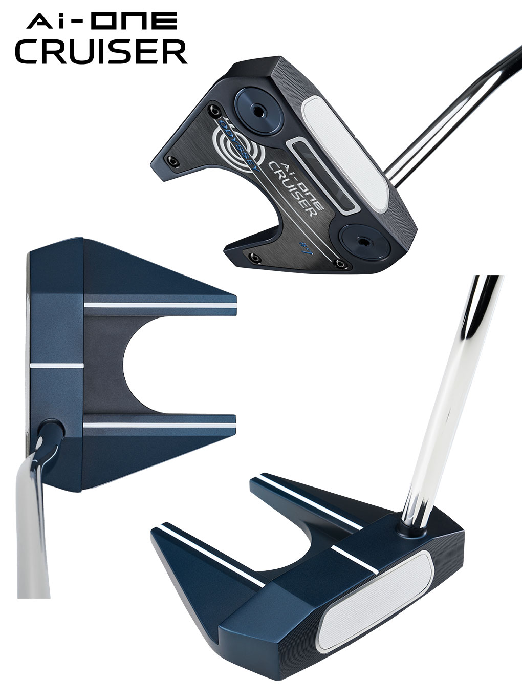 オデッセイ AI-ONE CRUISER #7 DB パター メンズ 右用 STROKE LAB