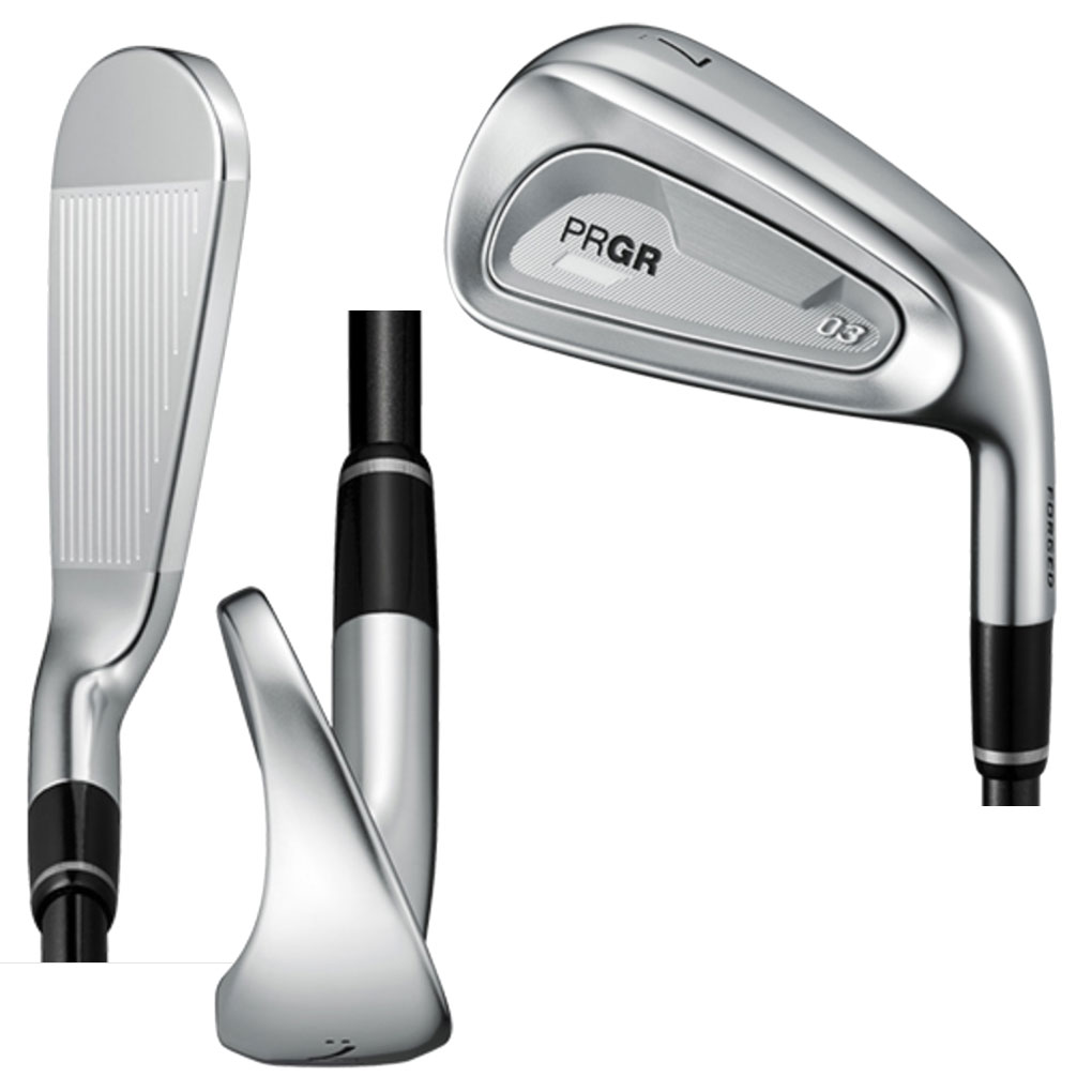 プロギア PRGR 03 アイアン 5本組(#7-P,A) メンズ 右用 スペック