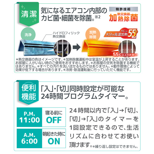 AS-AH564R2+AO-AH564R2｜富士通ゼネラルルームエアコン[AHシリーズ][200V]