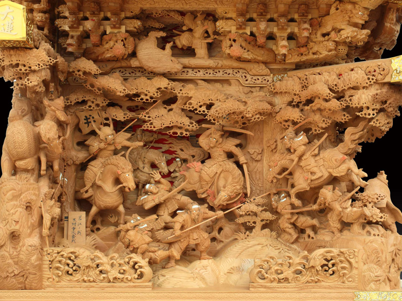 木彫近藤 | 彫師紹介 | 地車(だんじり)彫刻・社寺彫刻・贈答品『岸和田