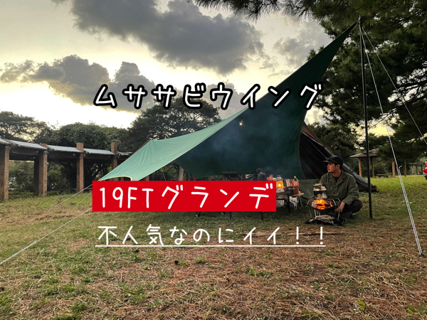 ムササビウイング・19FTグランデ「処分特価なのに良すぎた