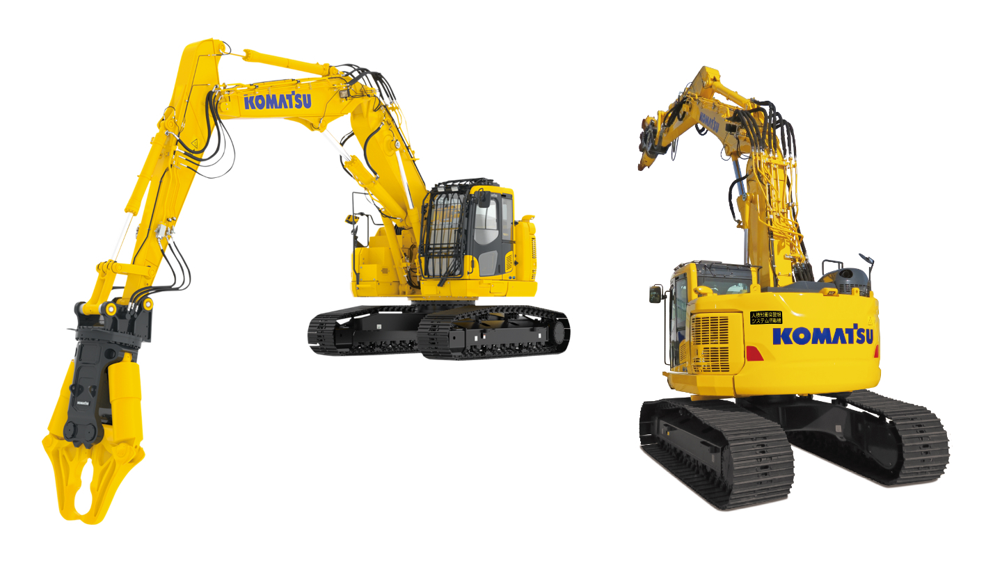 PC228USLC-11 解体2ピースブーム仕様｜商品情報｜コマツ