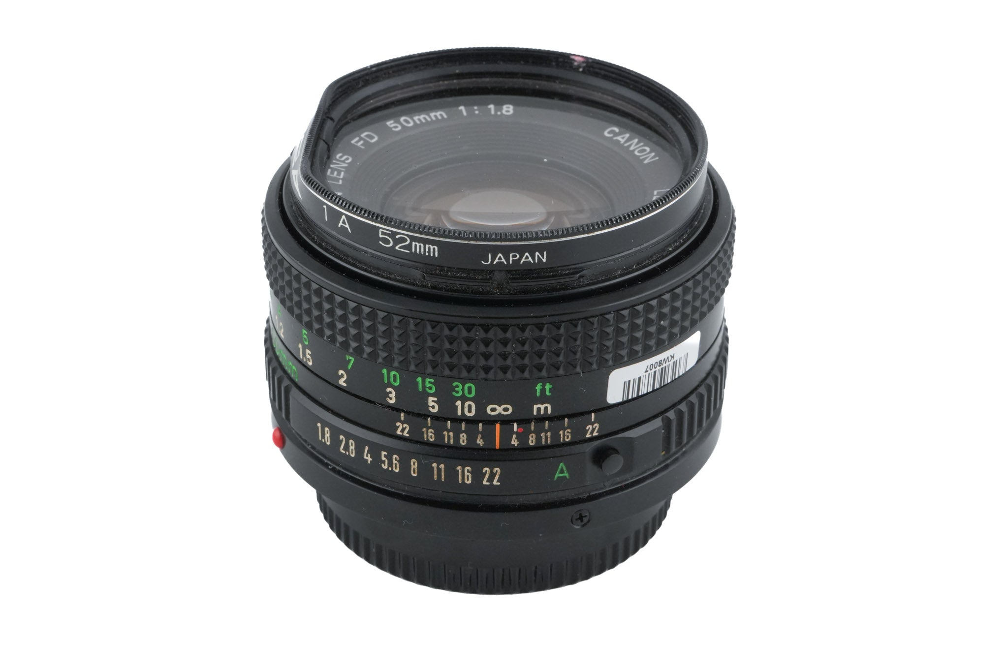 Canon 50mm f1.8 FDn - Lens – Kamerastore