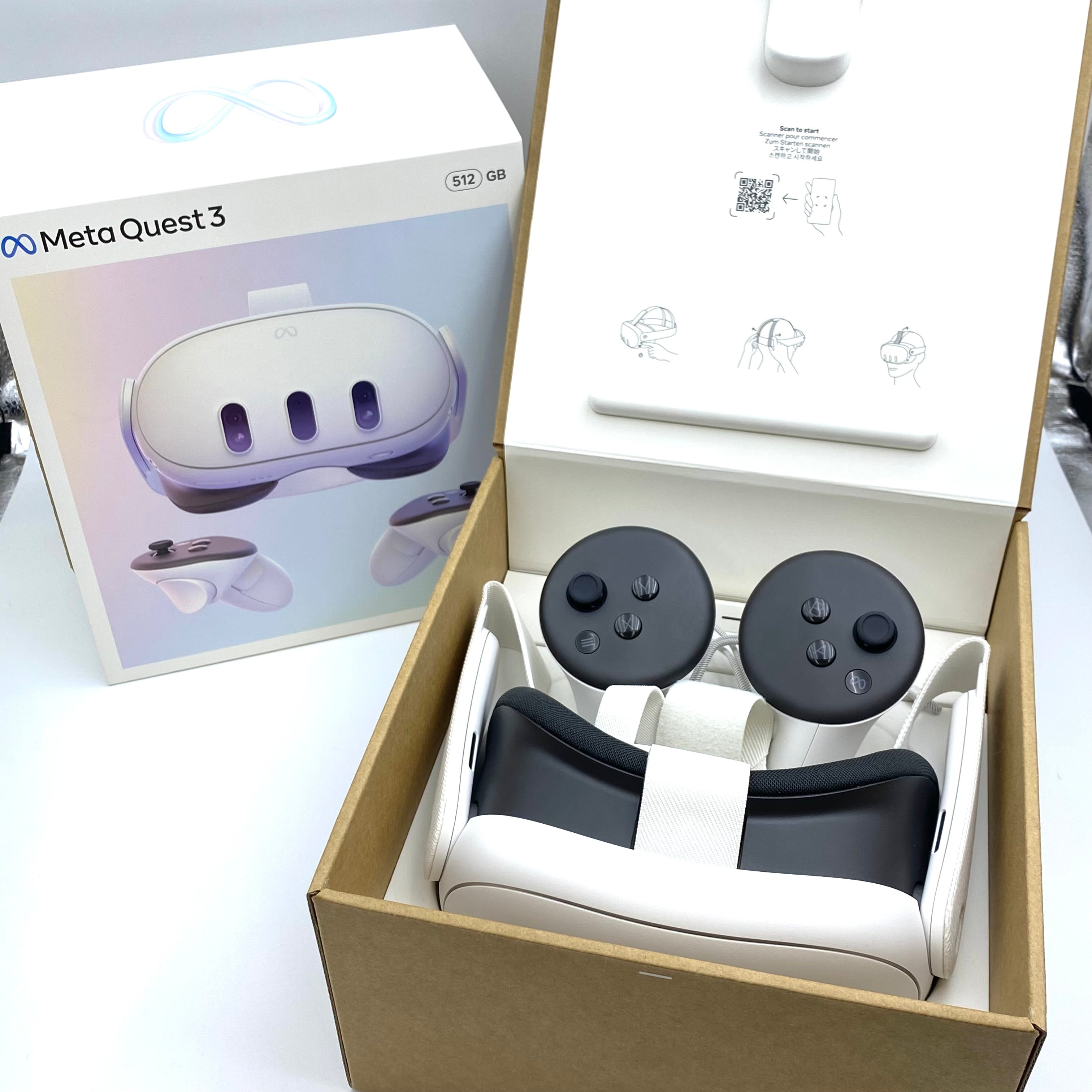 送料無料】Meta Quest 3 メタ クエスト 3 891-01223-01 512GB 別売