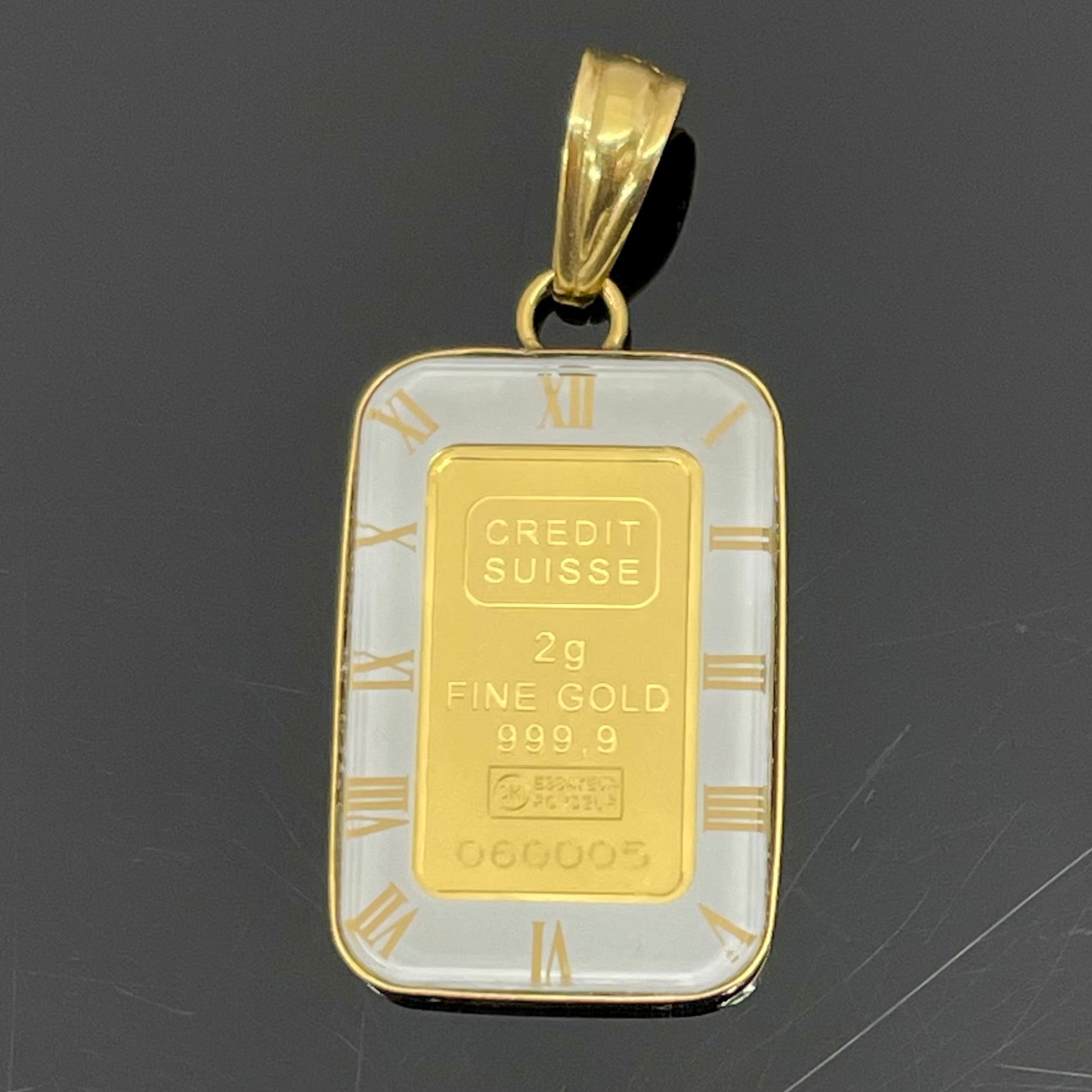 送料無料】ノンブランド CREDIT SUISSE LIBERTY 純金インゴット2g／枠