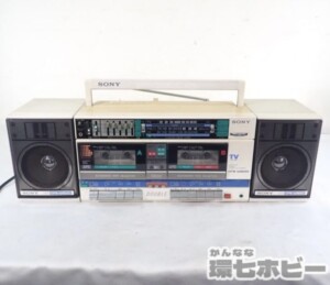 SONY ソニー CFS-W600 TV/FM/AM ステレオカセットコーダー ラジカセ