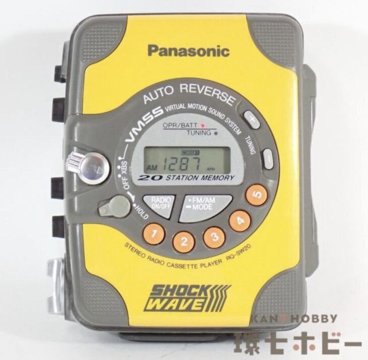 90年代の名機パナソニック SHOCKWAVE RQ-SW20を買い取りました ｜環七
