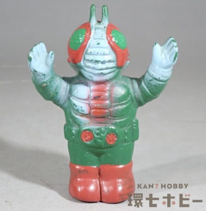 当時物 仮面ライダーV3 ソフビ 指人形 参考買取価格 ｜買取専門店 環七