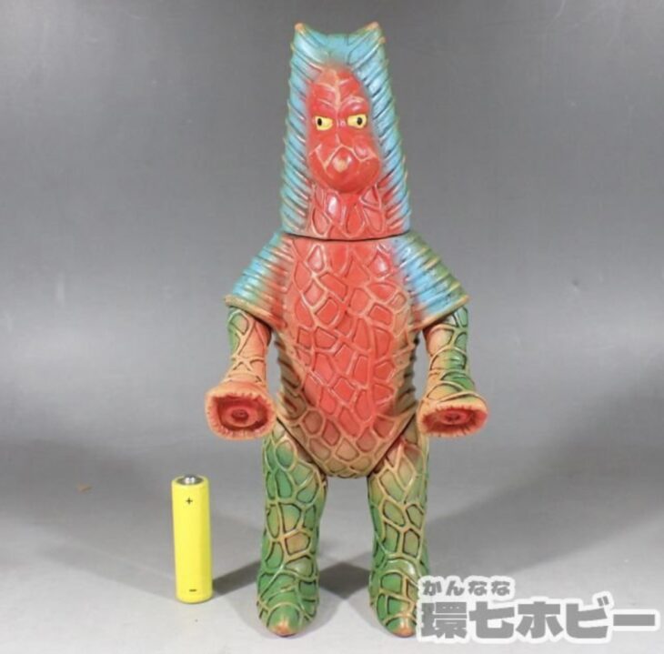 ブルマァク製 ミラーマン 分身怪獣マルチ スタンダード 当時ものソフビ