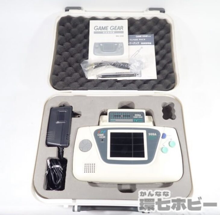 セガ(SEGA) ゲームギア本体 ホワイト HGG-3210 TVチューナーパックを